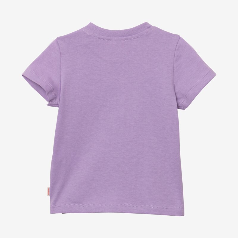 T-shirt bébé garçon visuel tigre à lunettes violet Catimini Mauve Violet