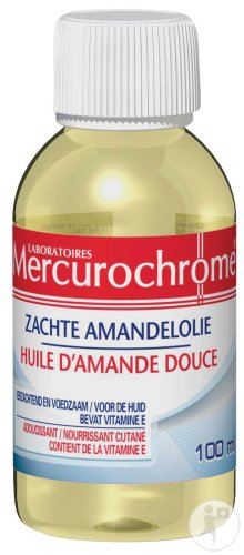 Mercurochrome Huile D'Amande Douce Raffinée Flacon 100ml