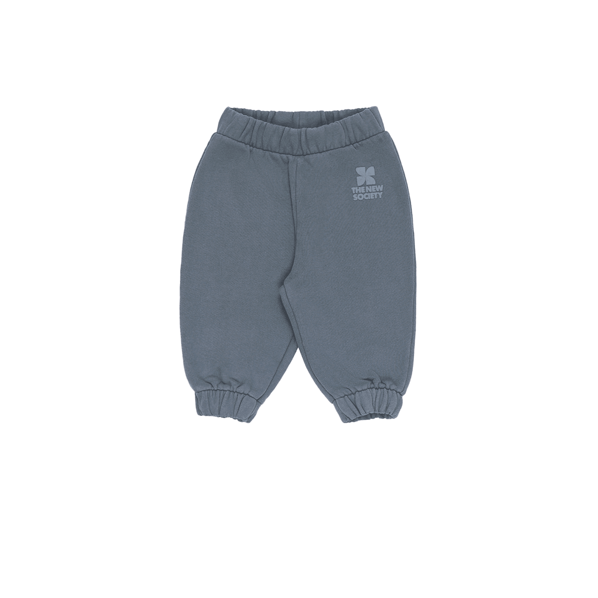 AMARA - Jogging sérigraphié en coton| Bleu