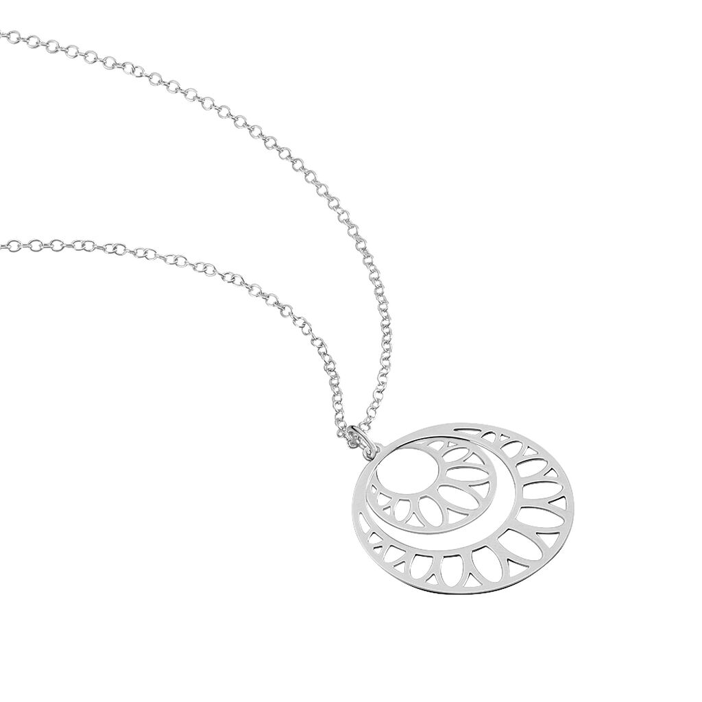 Collier Slorane Argent Blanc
