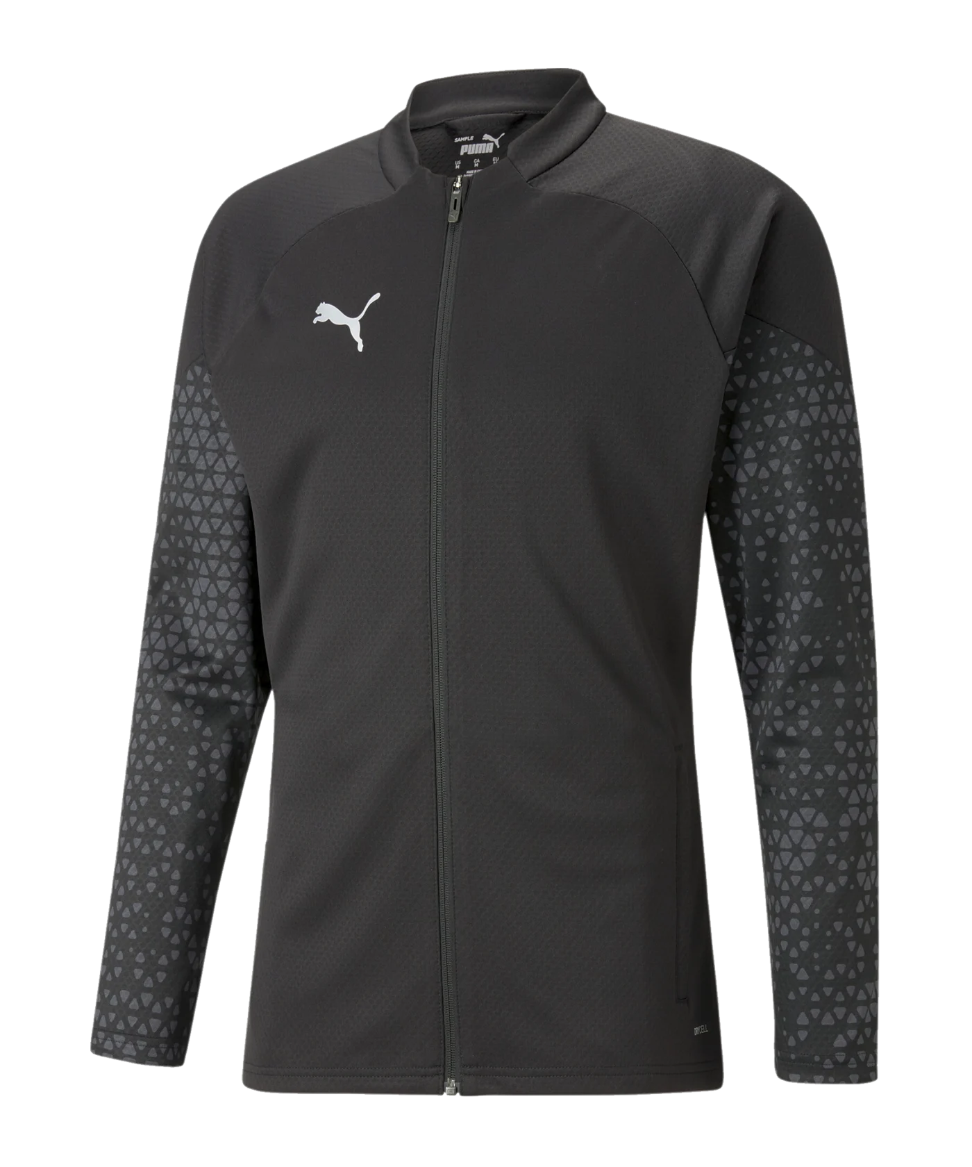 PUMA teamCUP Trainingsjacke Schwarz F03