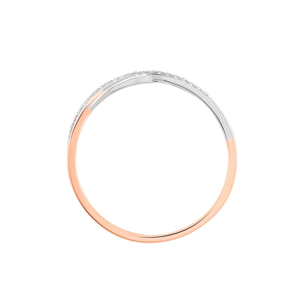Bague Batista Or Bicolore Diamant