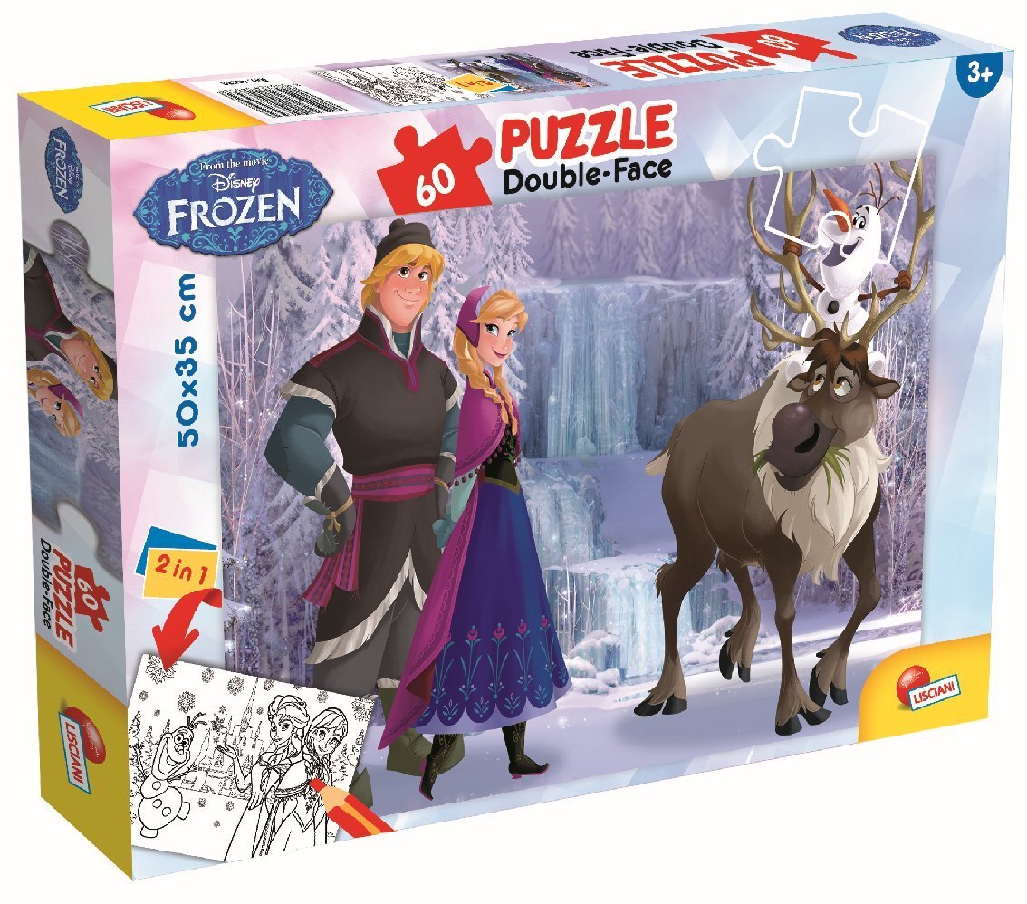 Puzzle Df Plus 60 Frozen The Iceland (Puzzle)