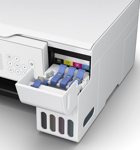 Epson EcoTank ET-2876 - A4-Inkjetprinter - Wit - Inkttank - Mobiel Printen
