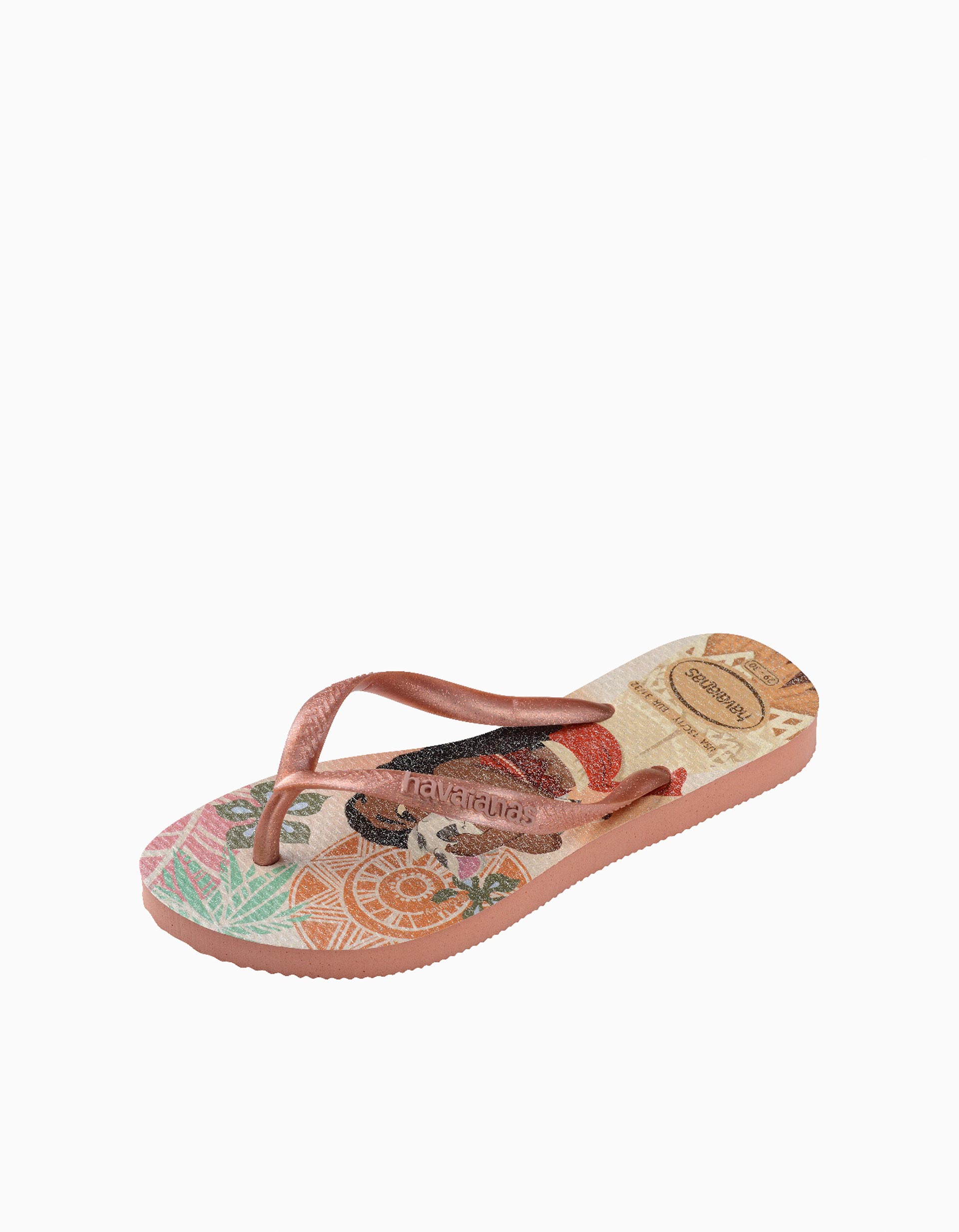 Chinelos Havaianas 'Moana', Menina, Laranja