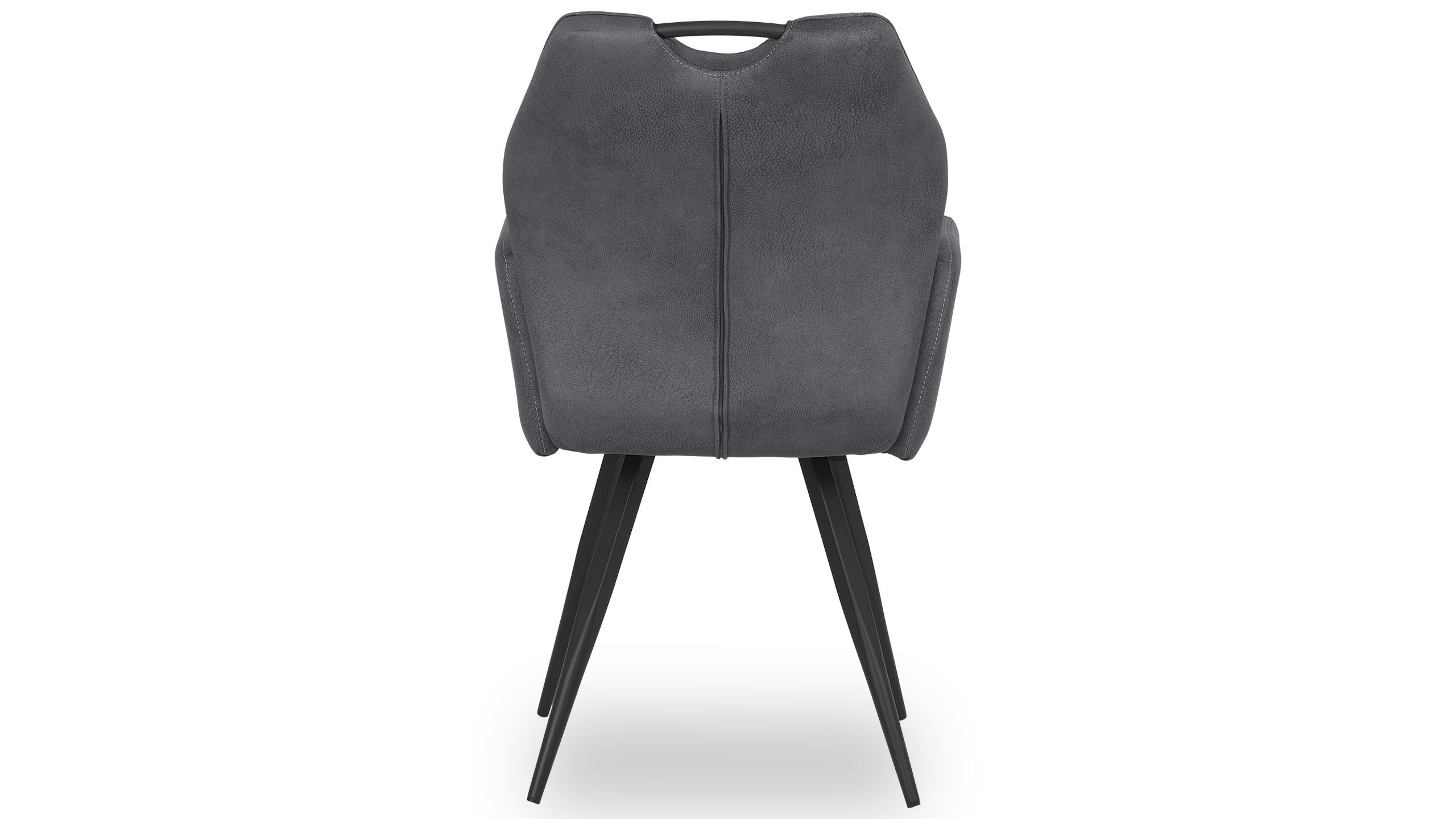 Eetkamerstoel - antraciet Ozark B57 x D61.5 x H89.5 cm