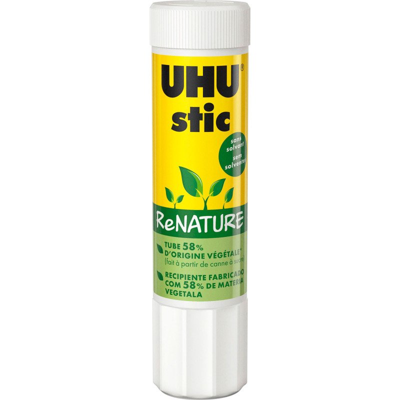 Colle bâton UHU Renature 8,2 g