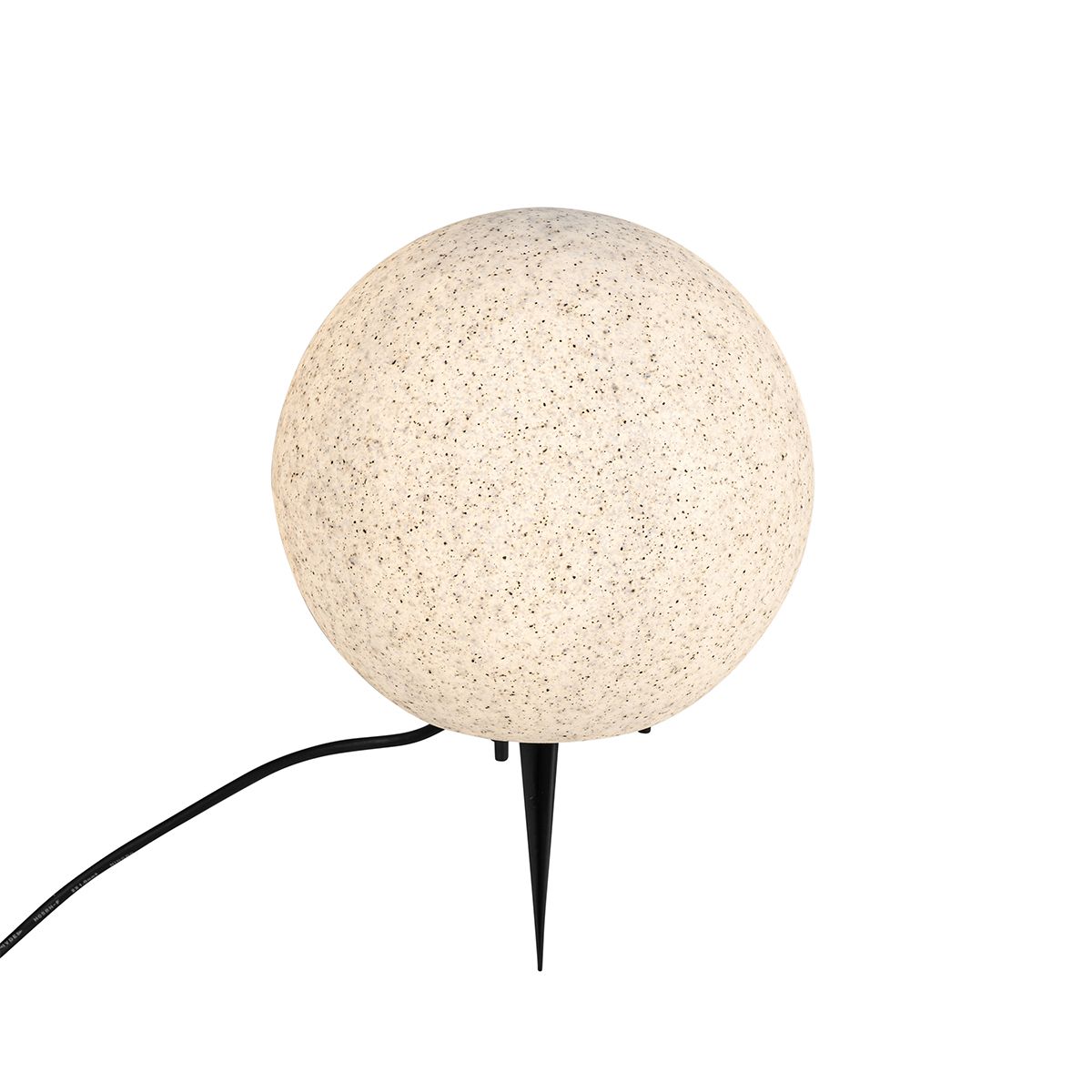 Moderne buitenlamp grijs 25 cm IP65 - Nura