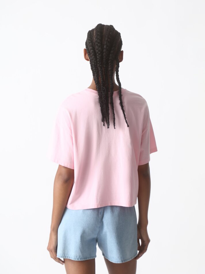 Camiseta bordada Mistral x Lefties - Rosa Lavado