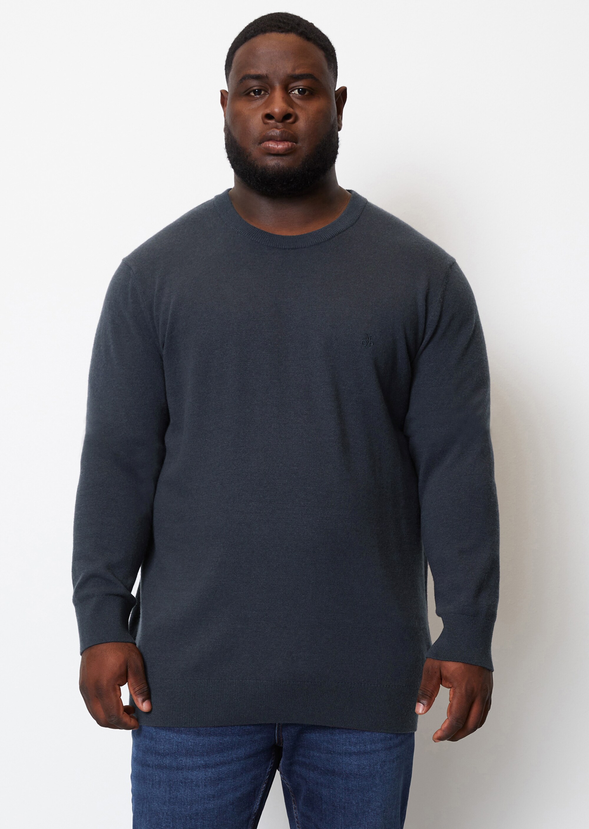 Pullover regular aus softem Bauwolle-Schurwolle-Mix