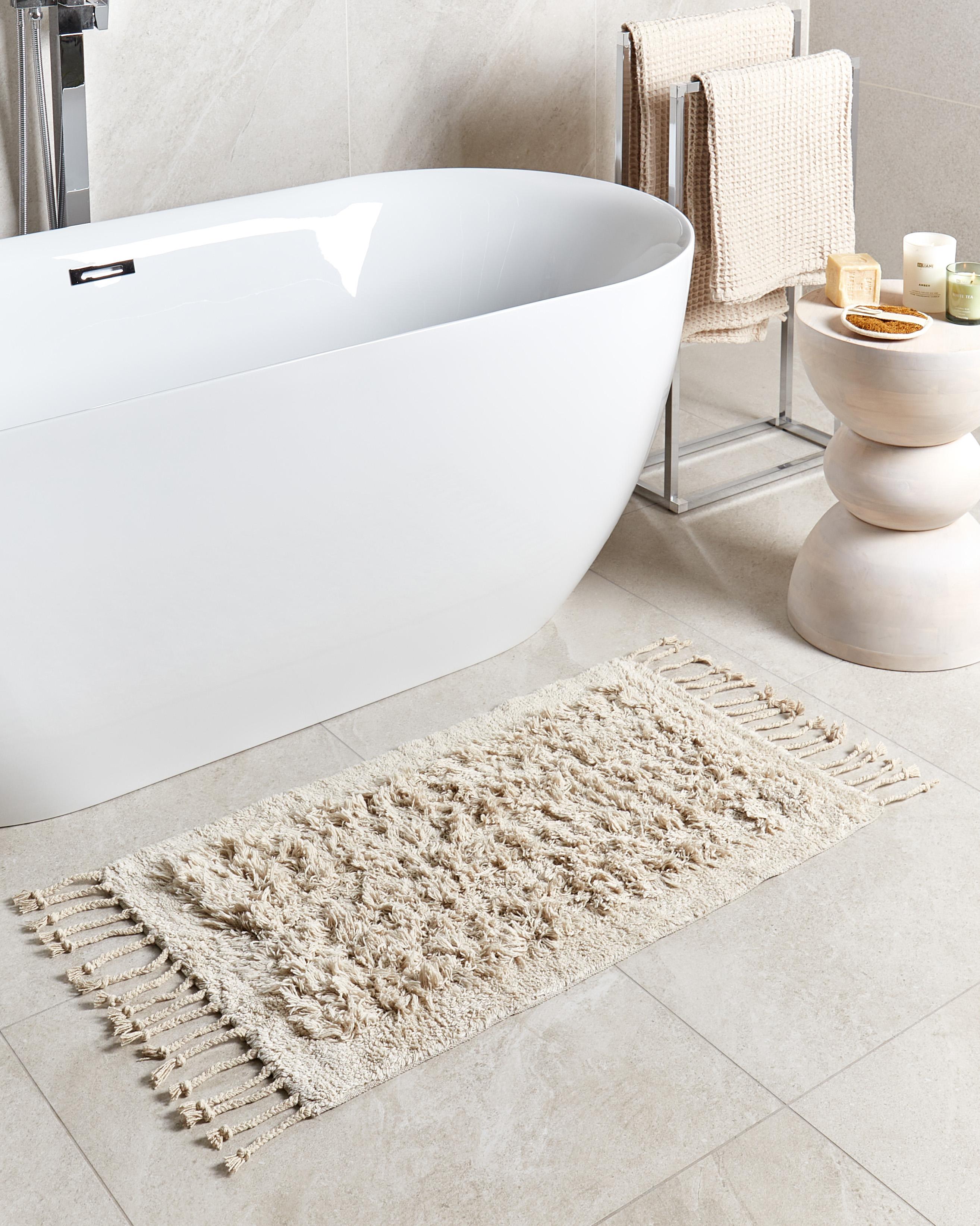 Badmat OLTAN Beige 50 x 80 cm Katoen