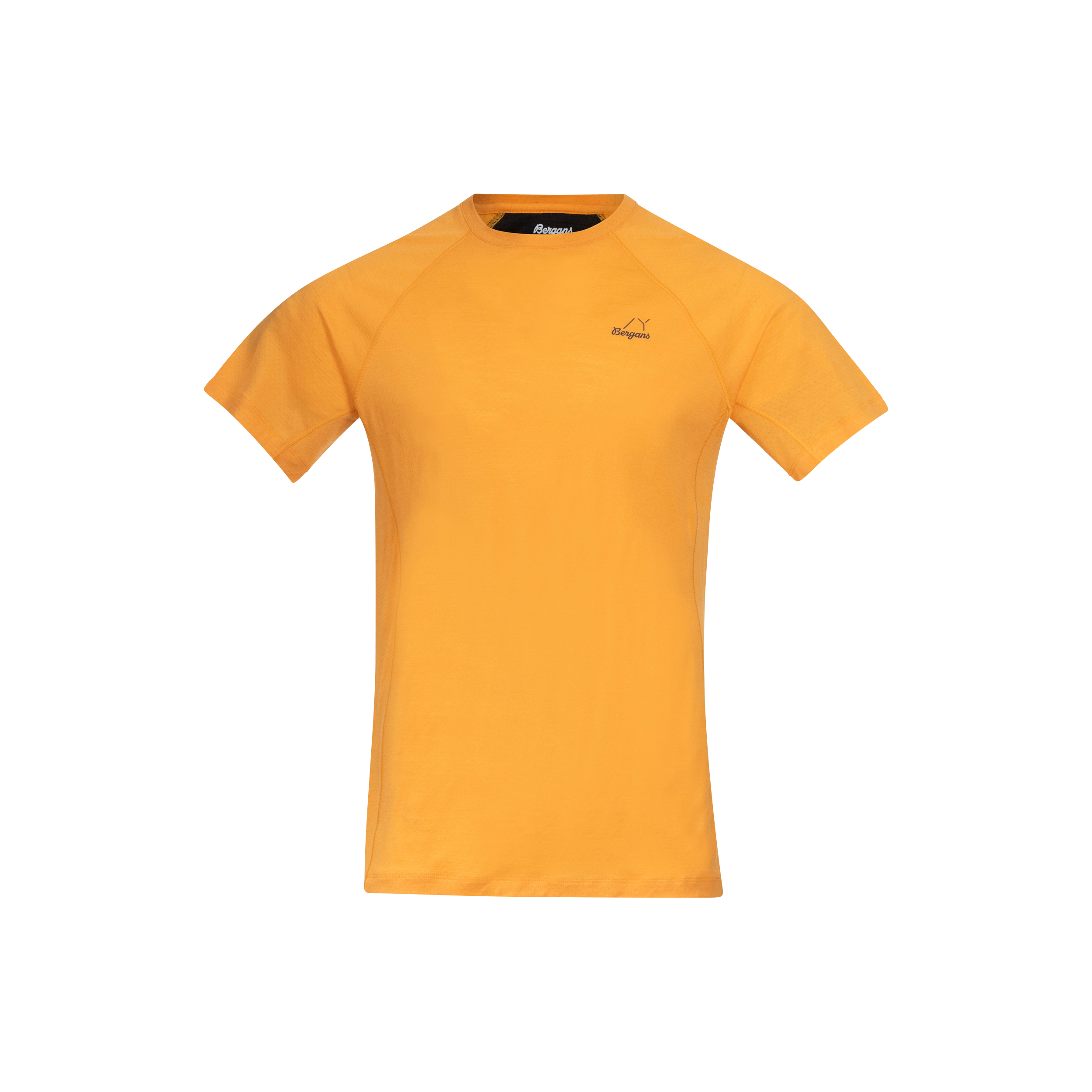 Y LightLine Merino Tee Men Mango Yellow