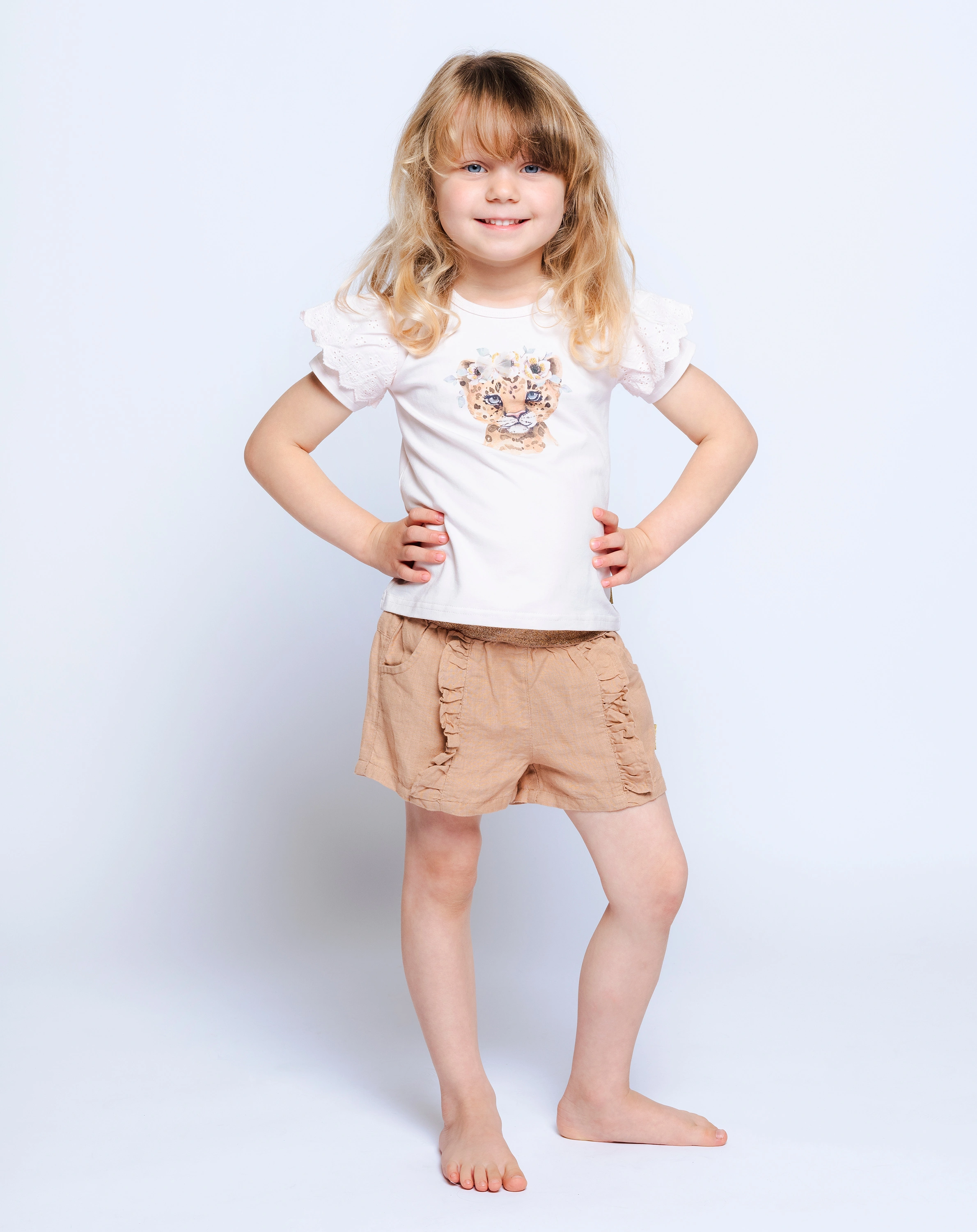 T-Shirt ALISIA in skin chalk
