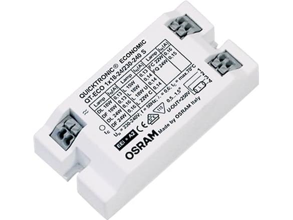 Osram QT-ECO 1X18…24 S, 30 000 t, -15 - 50 °C, 50 Hz, 13 A, 40 mm, 80 mm