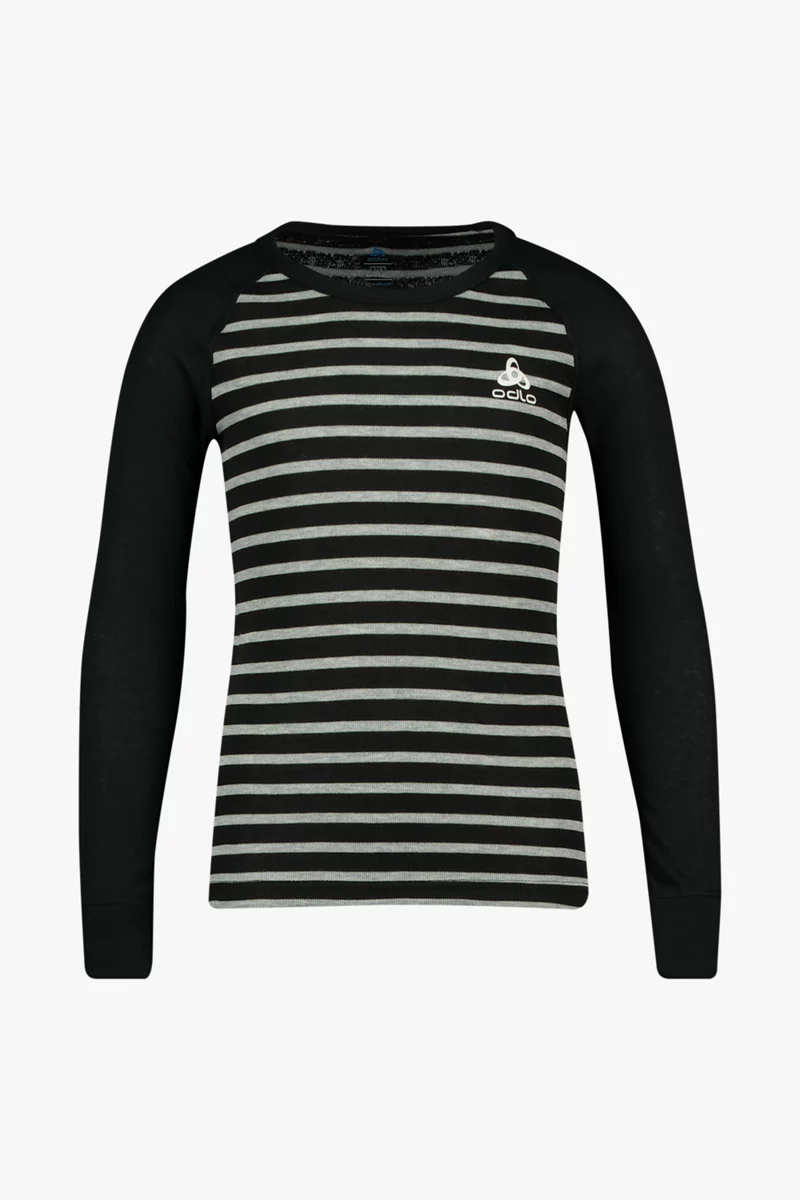 Odlo Active Warm ECO Stripes Kinder Thermo Longsleeve