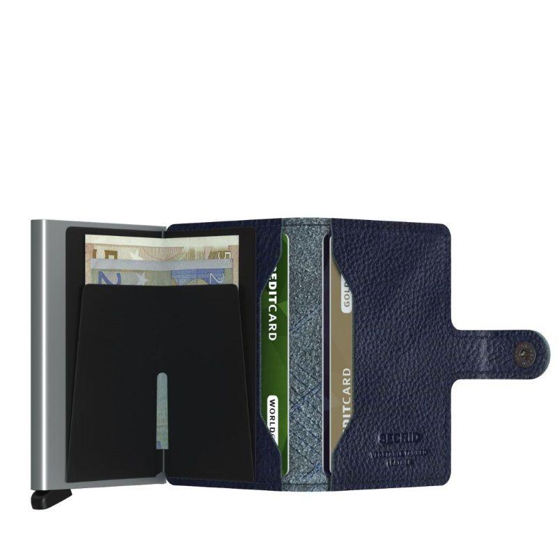 Secrid Mini Wallet Stitch Linea Navy