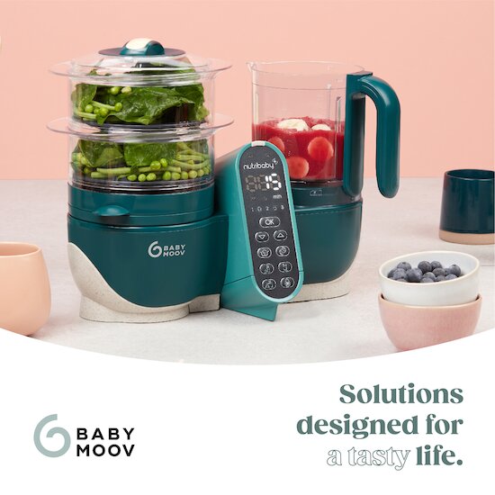 Nutribaby(+) Robot Multifonctions bébé 6 en 1   Opal Green        de               Babymoov