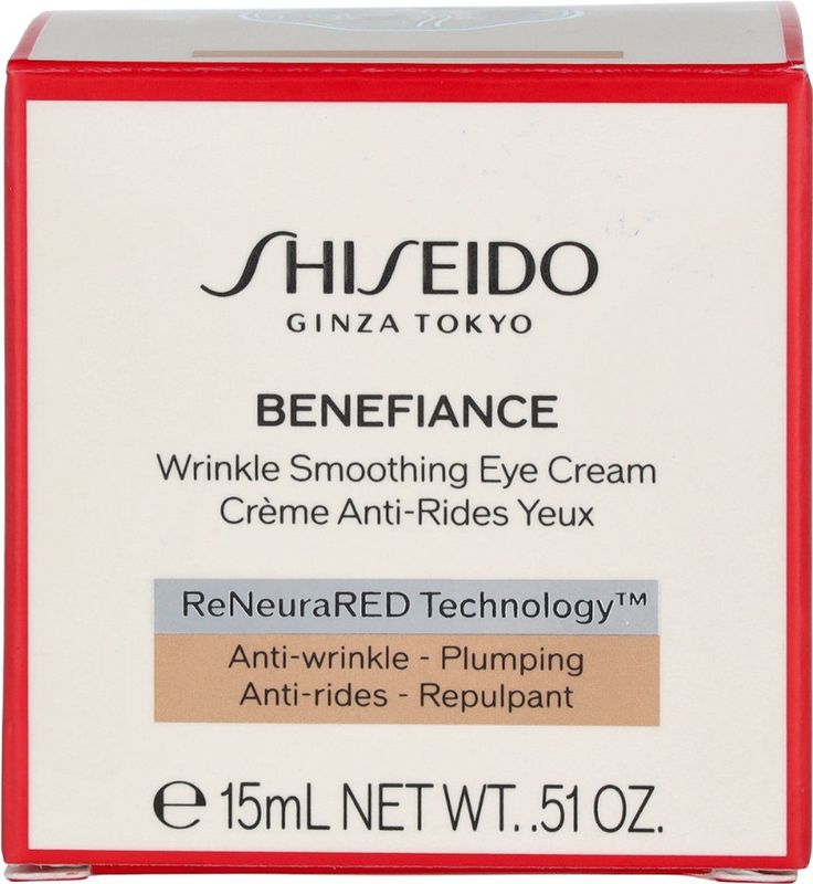 Shiseido Benefiance Wrinkle Smoothing Eye Cream 15 ml