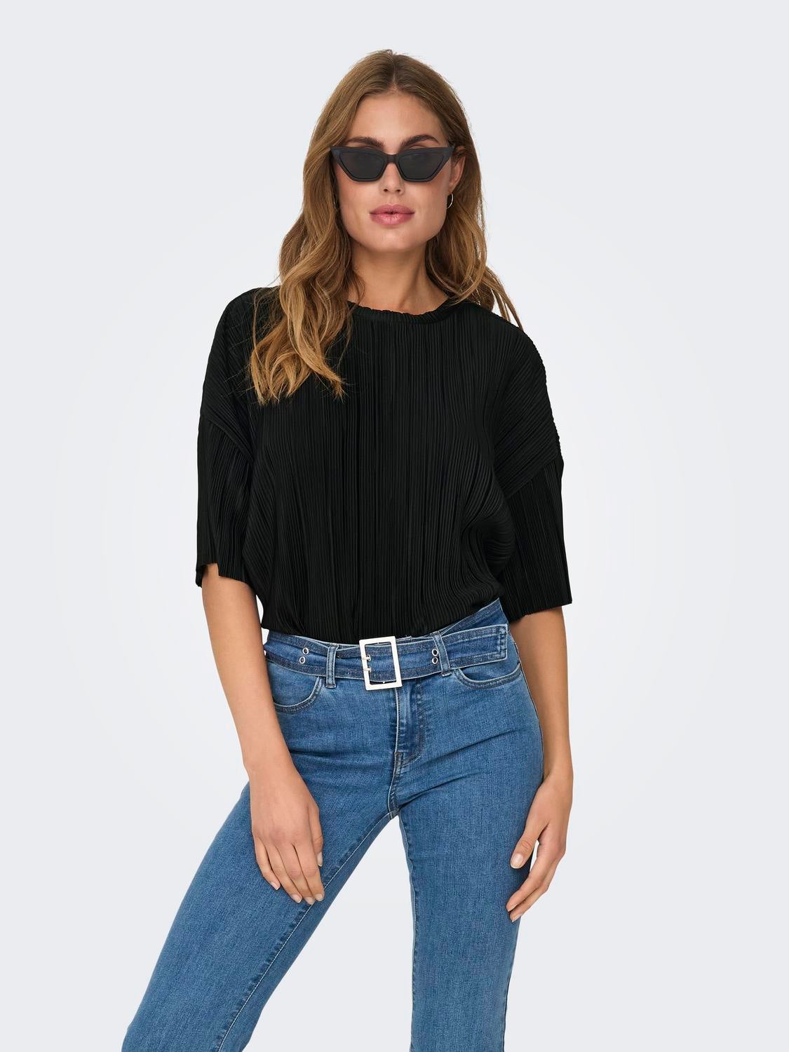 ONLRAVENNA Top Black