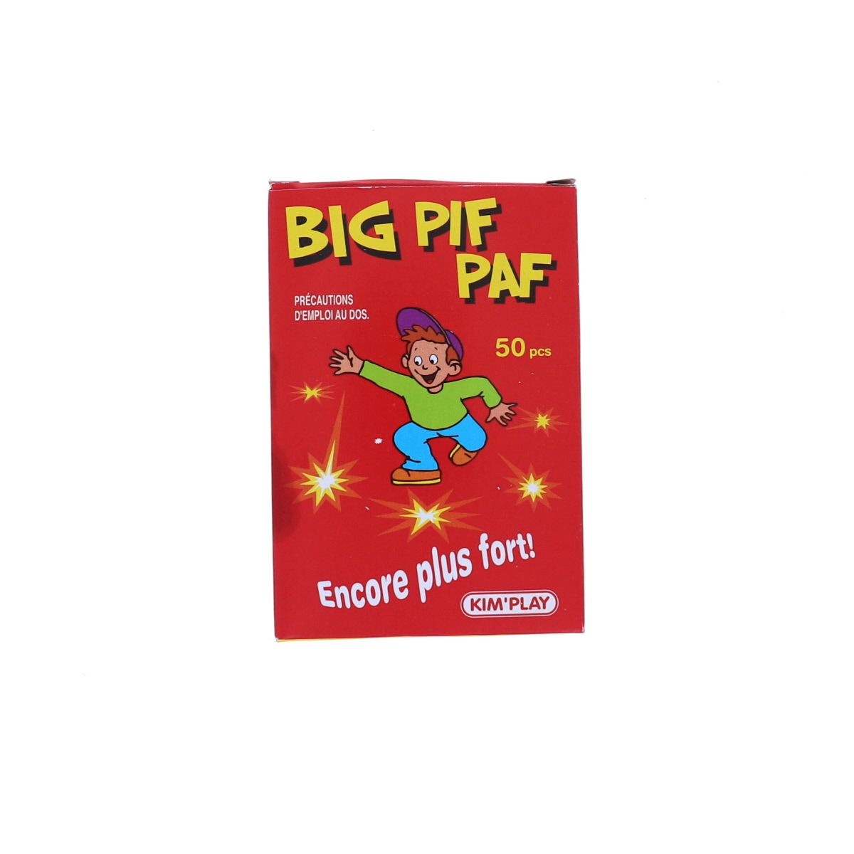 Boîte de 50 pétards pif paf  Mercredi et Patati