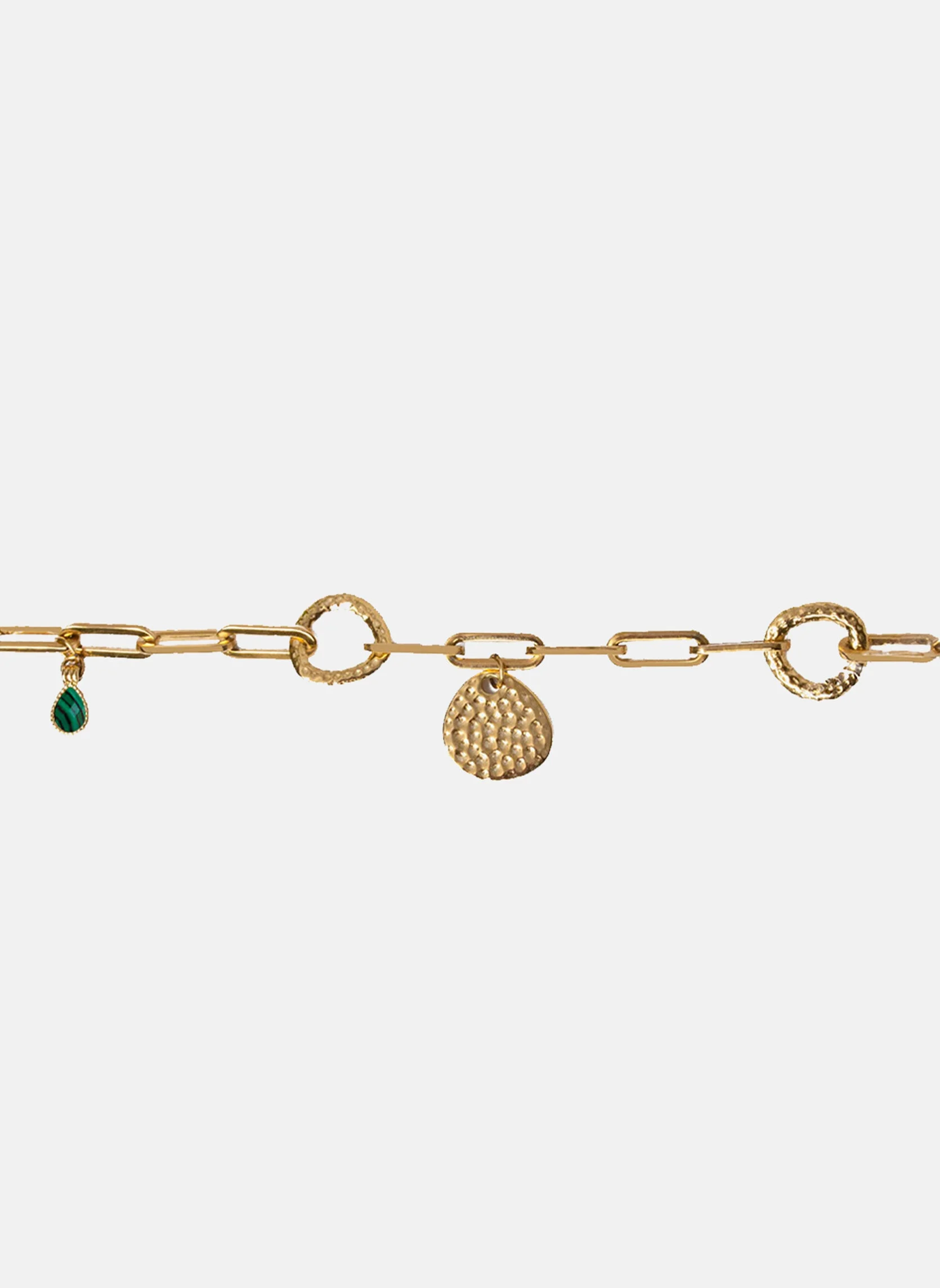 LUCKY - Bracelet chaîne lucky | Vert