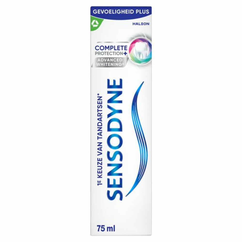3x Sensodyne Tandpasta Complete Protection + Advanced Whitening75 ml