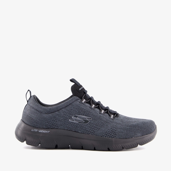 Skechers Summits heren sneakers zwart