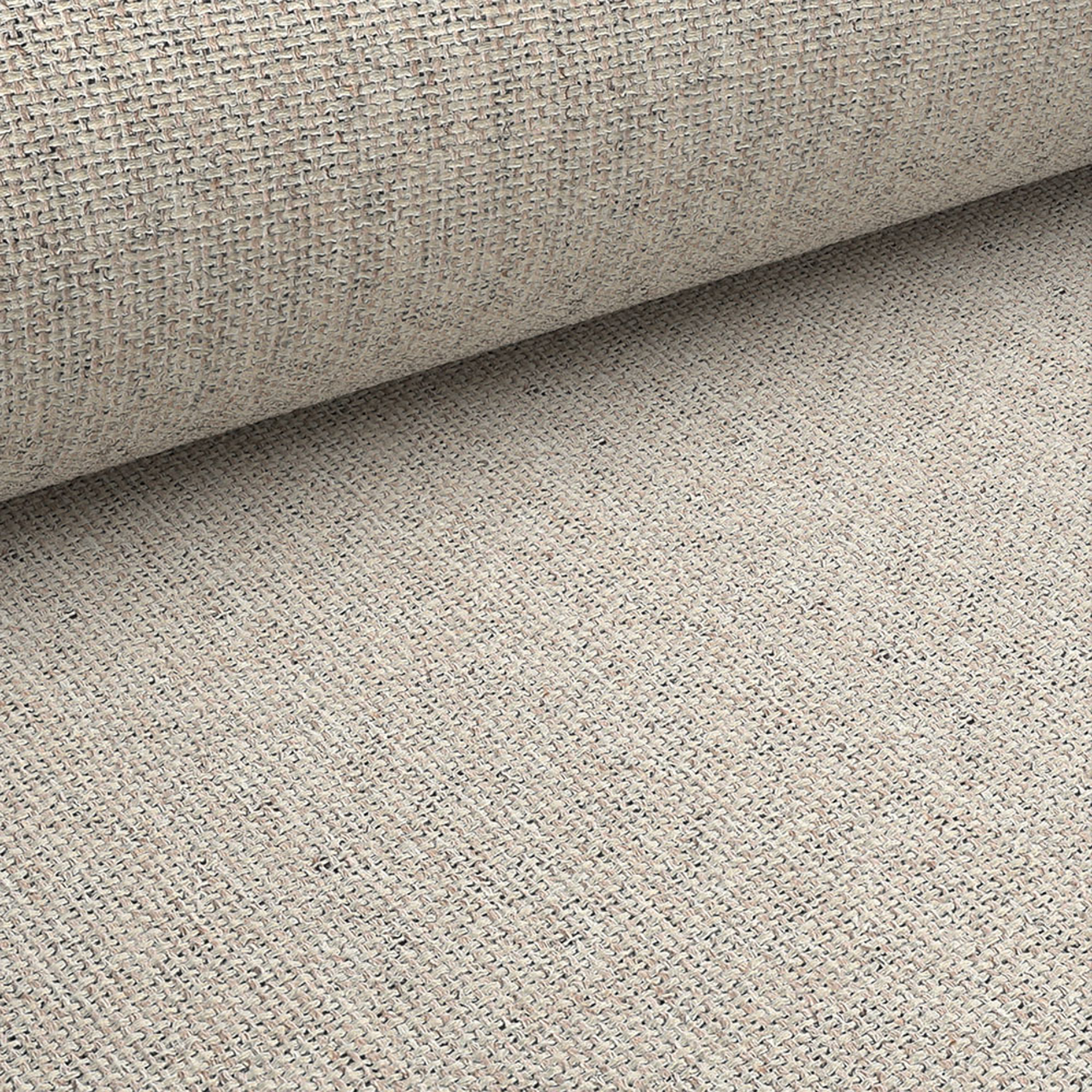 Schlafsofa - creme - mit Staukasten - 192 cm