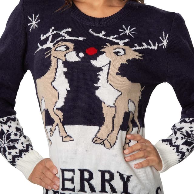 Julesweater Merry Christmas til kvinder