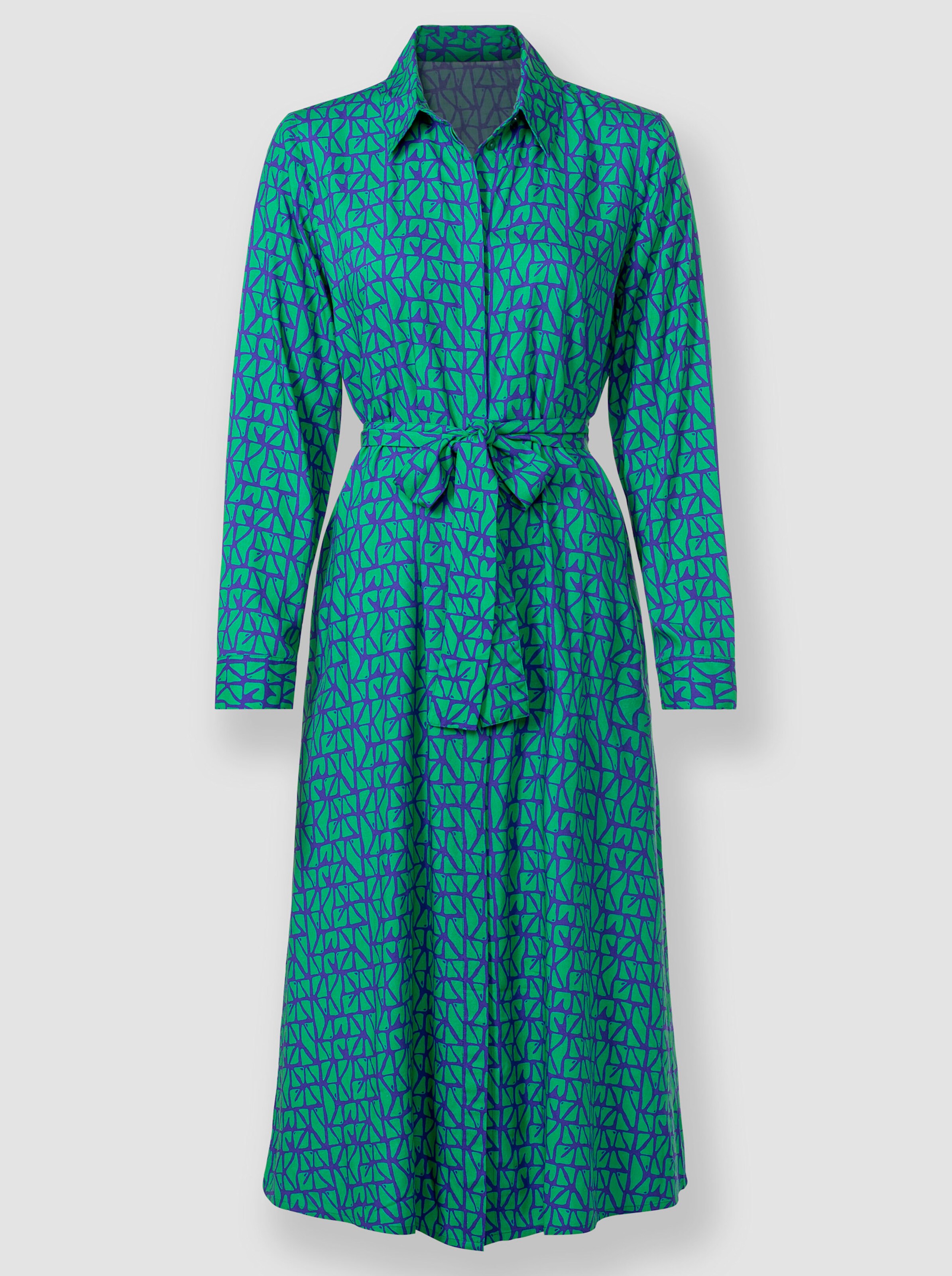 Druck-Kleid