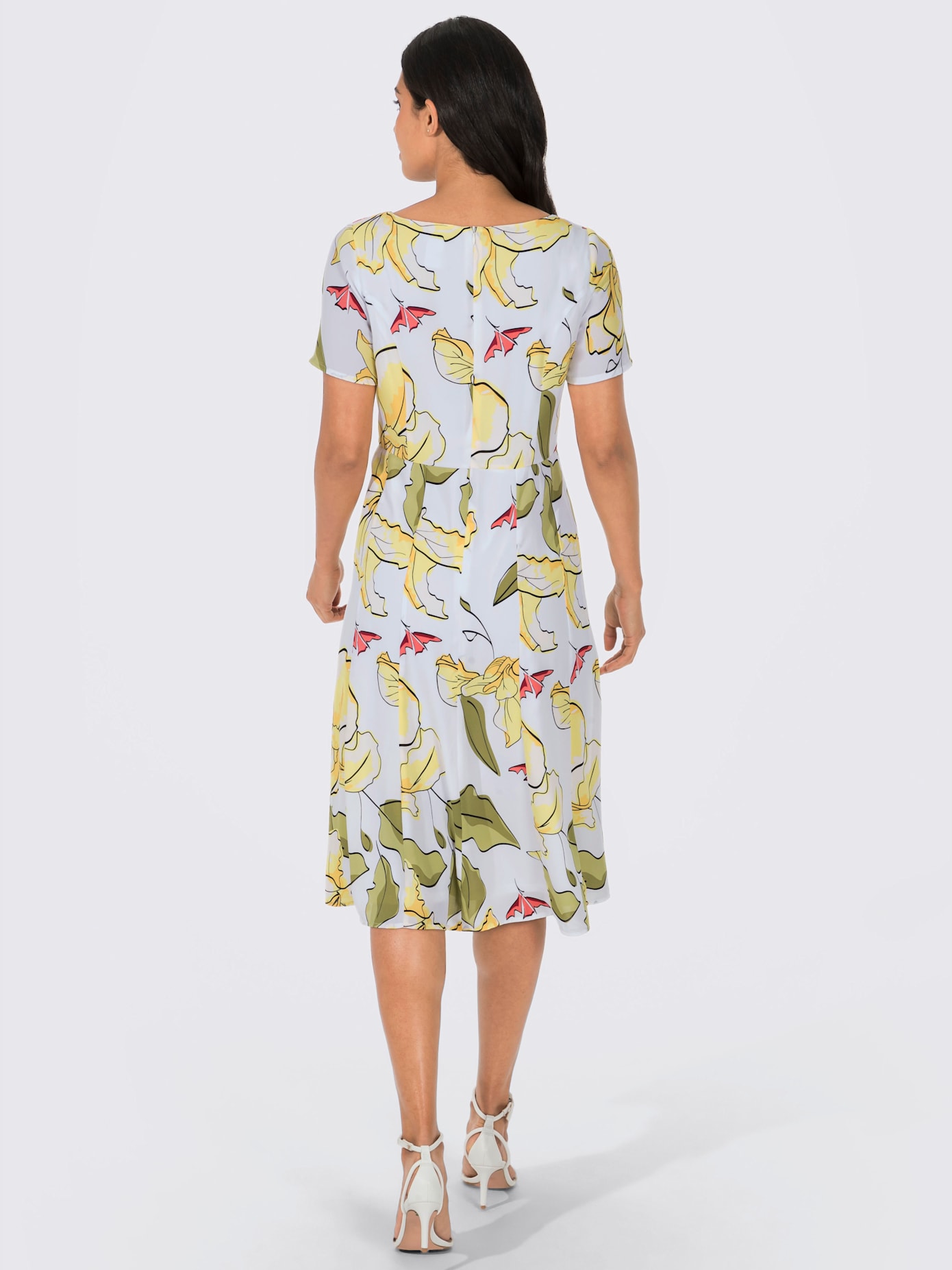 Robe imprimée qualité tissée