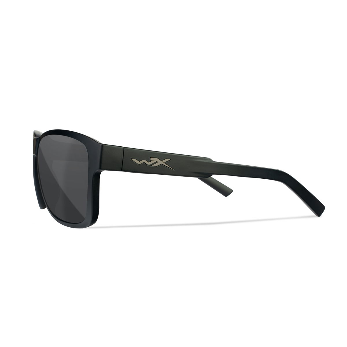 Wiley X Trek, Grå Glas, Mat Sort Stel, Unisex - Spejder Sport