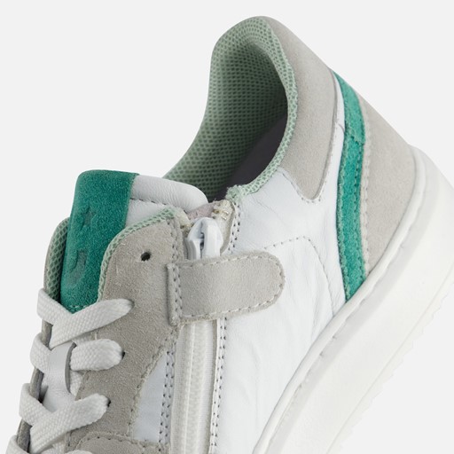 Muyters Sneakers wit Leer