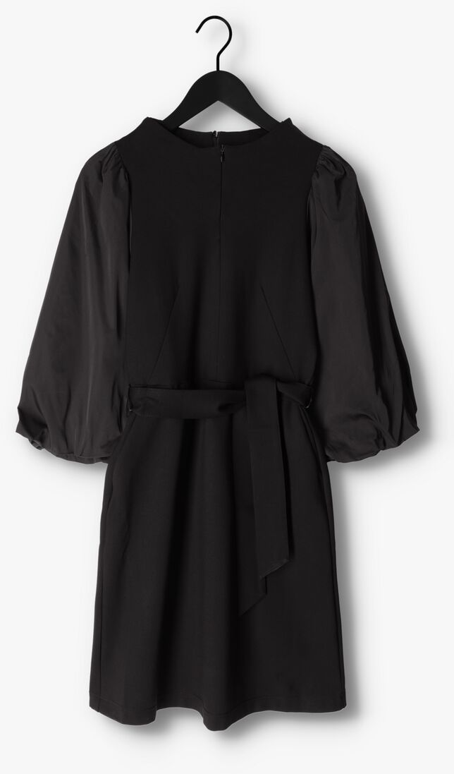 SUMMUM zwarte summum mini jurk dress punto milano
