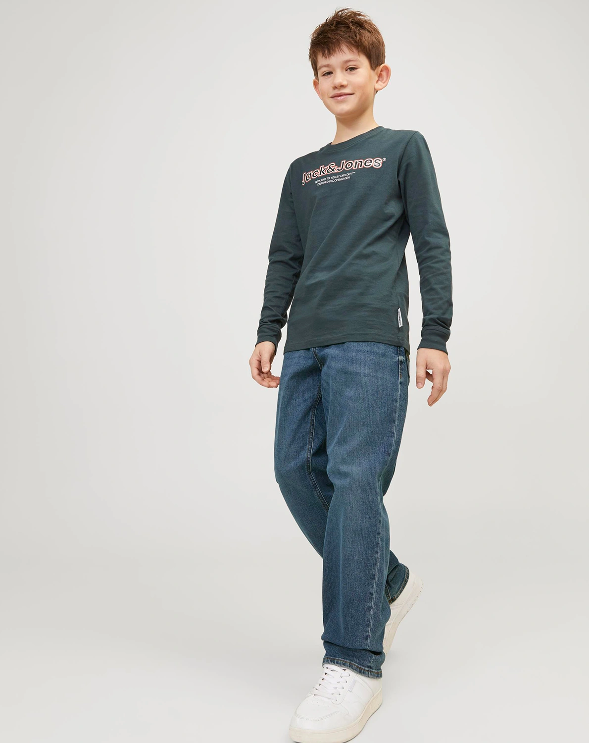 Jeans JJICLARK JJORIG STRETCH SQ 223 in blue denim
