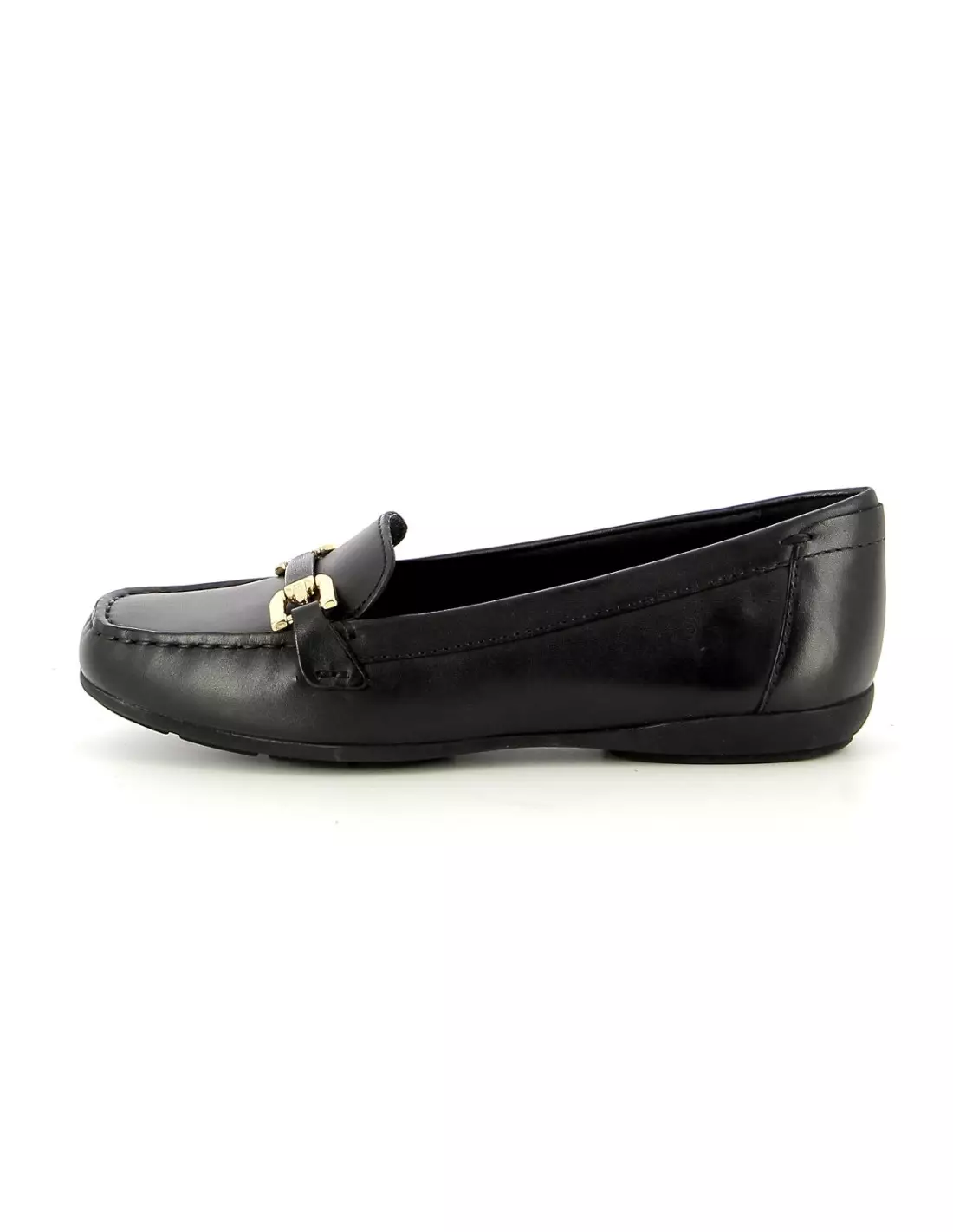 GEOX ANNYTHA - Mocassins & bateaux Black