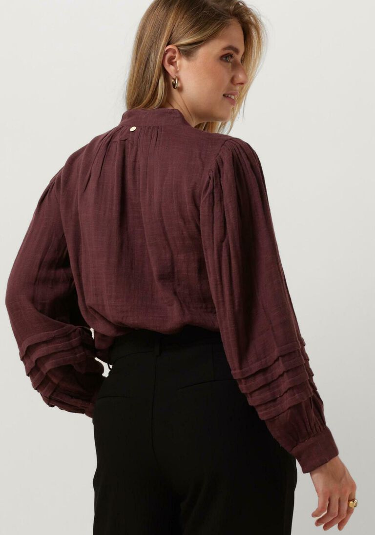 ANTIK BATIK bordeaux antik batik blouse preeti blouse