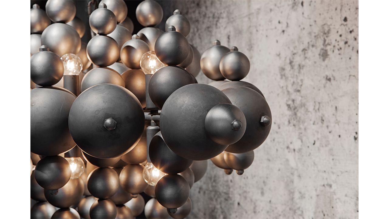 Hanglamp LB014/16+1 Blow  | Leclercq & BouwmanB120 x D50 cm