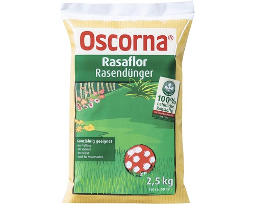 Oscorna Rasaflor organische gazonmeststof 2,5 kg 50 m²