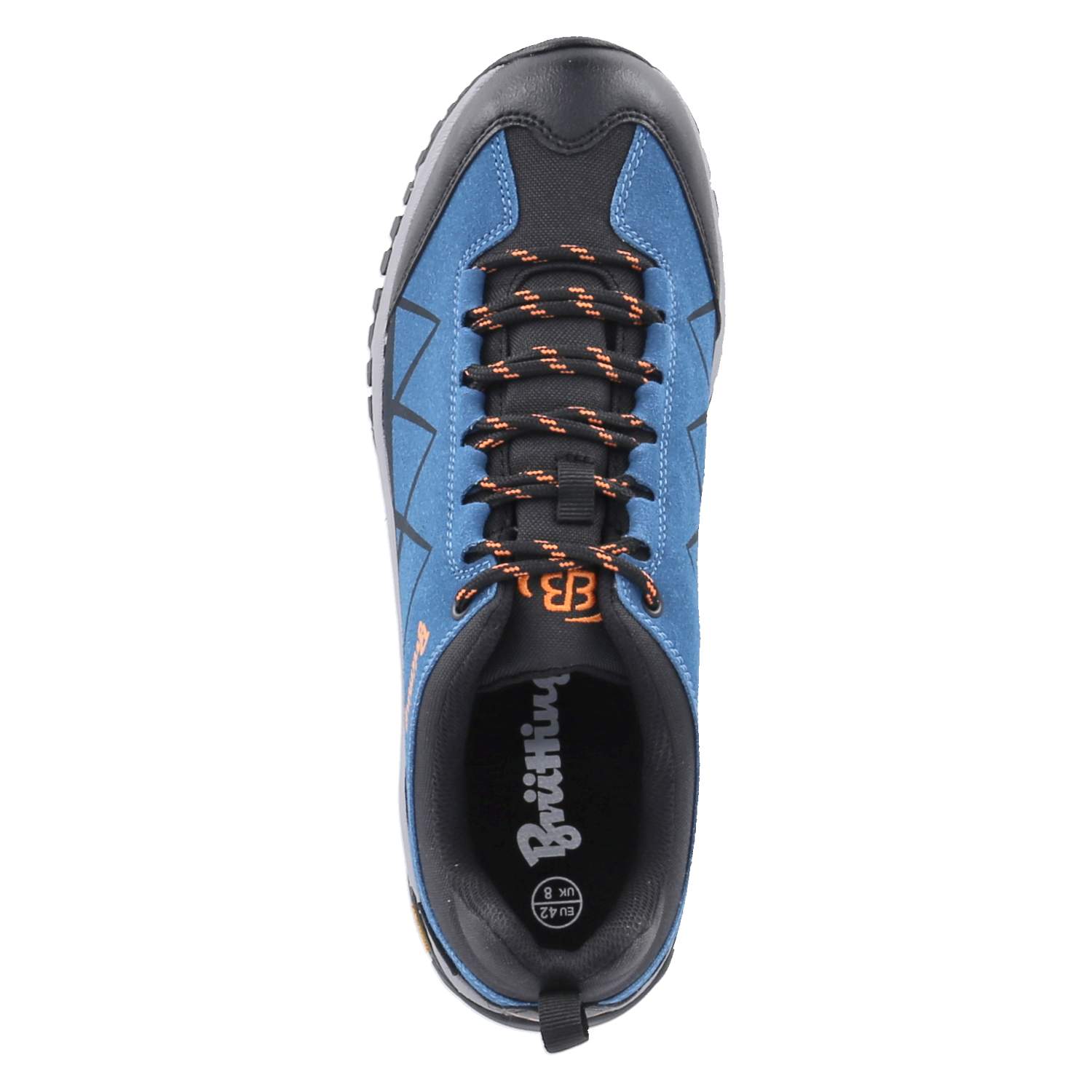 Brütting Outdoorschuhe KANSAS - petrol/schwarz/orange