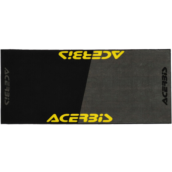 Acerbis - Tapis P-Koulit Moto Noir / Jaune