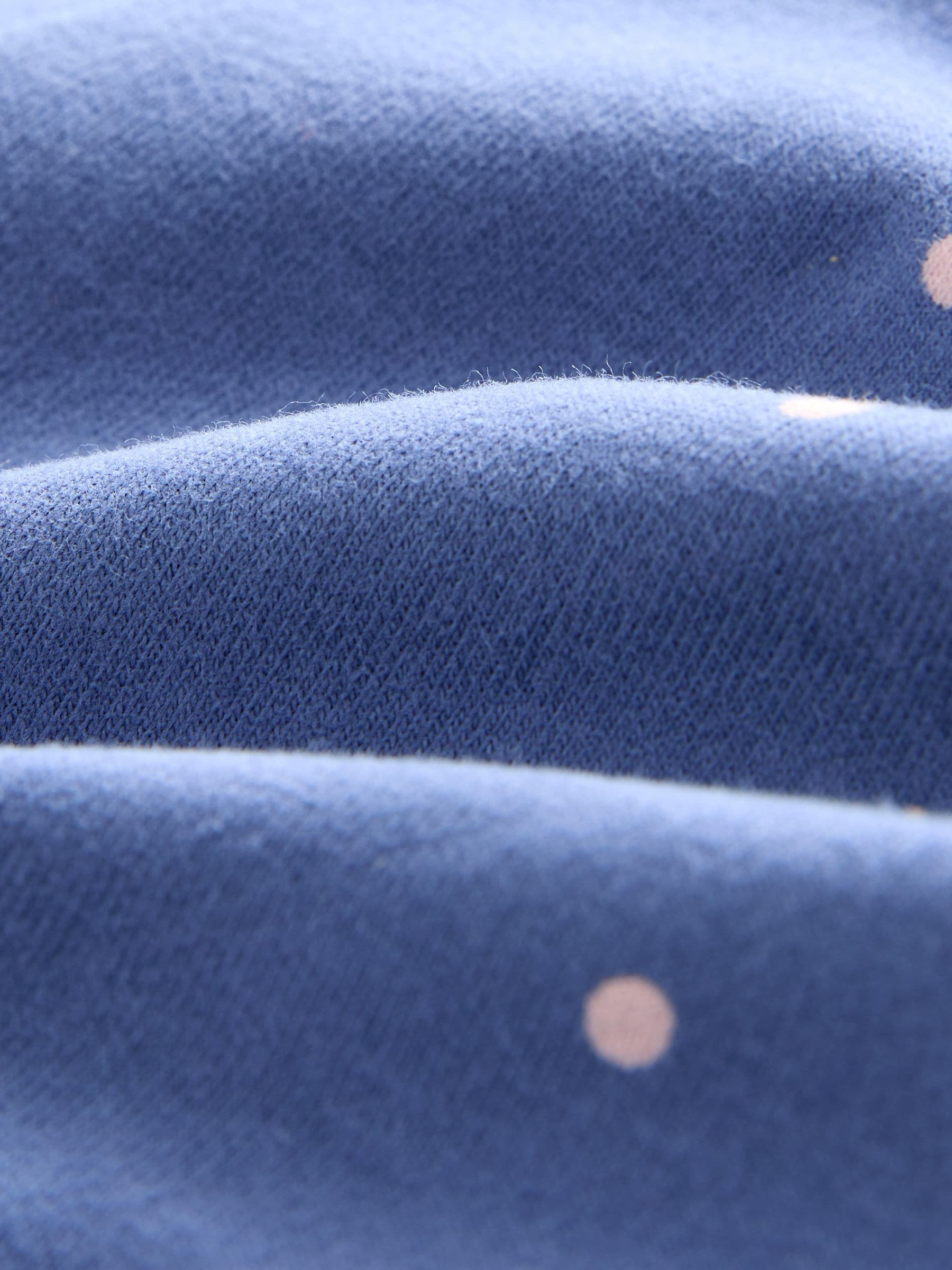 Blauw lieveheersbeestje - Versierde leggings (3 mnd-7 jr)