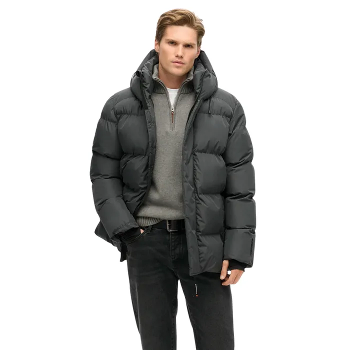 Superdry Five Baffle Hooded Sports Puffer Winterjas Heren