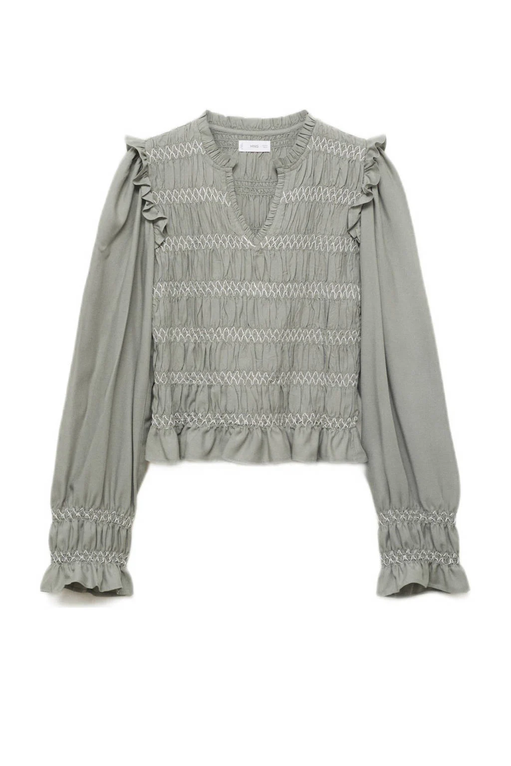 MANGO TEEN blousetop groen