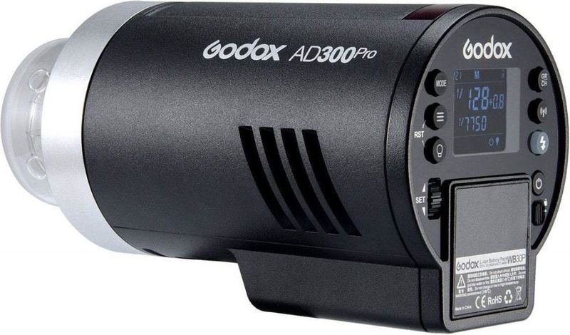Godox - AD300Pro - Camera Flitser - Compact - 300Ws - Draagbaar