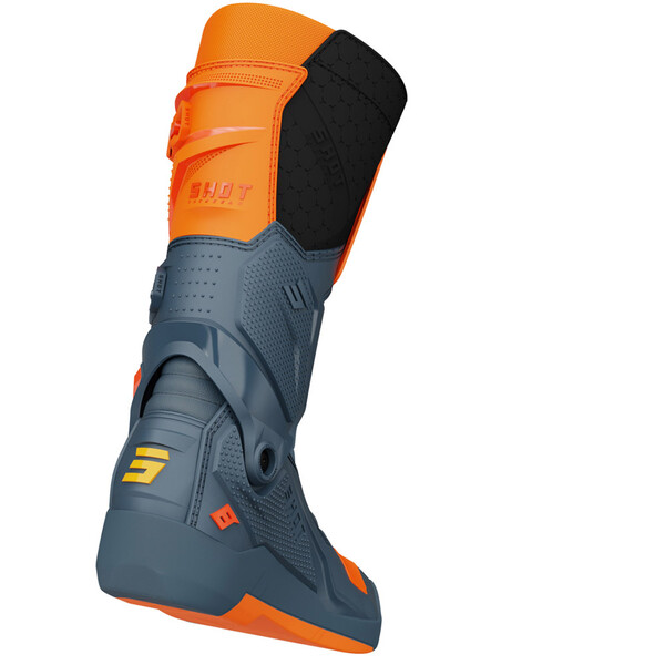 Shot - Bottes Race 8 Gris / Orange