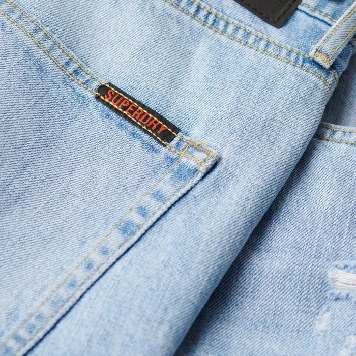 Superdry Vintage Straight Denim Short Heren