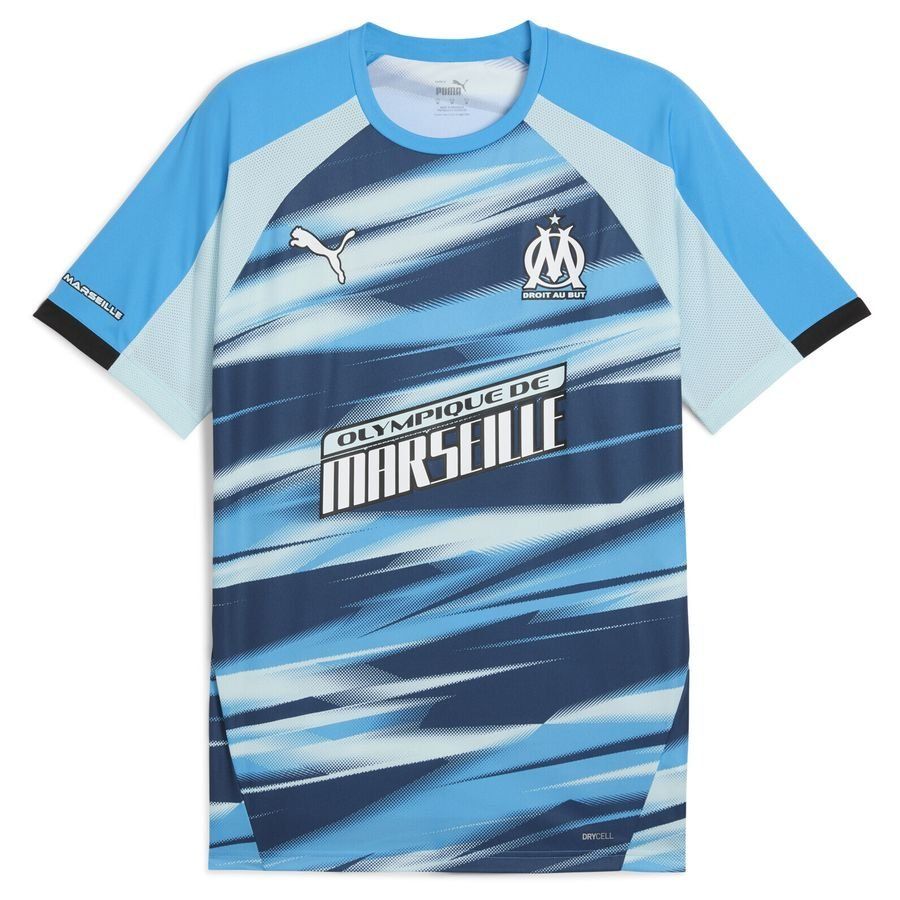 Marseille T-Shirt Faster - Bleu