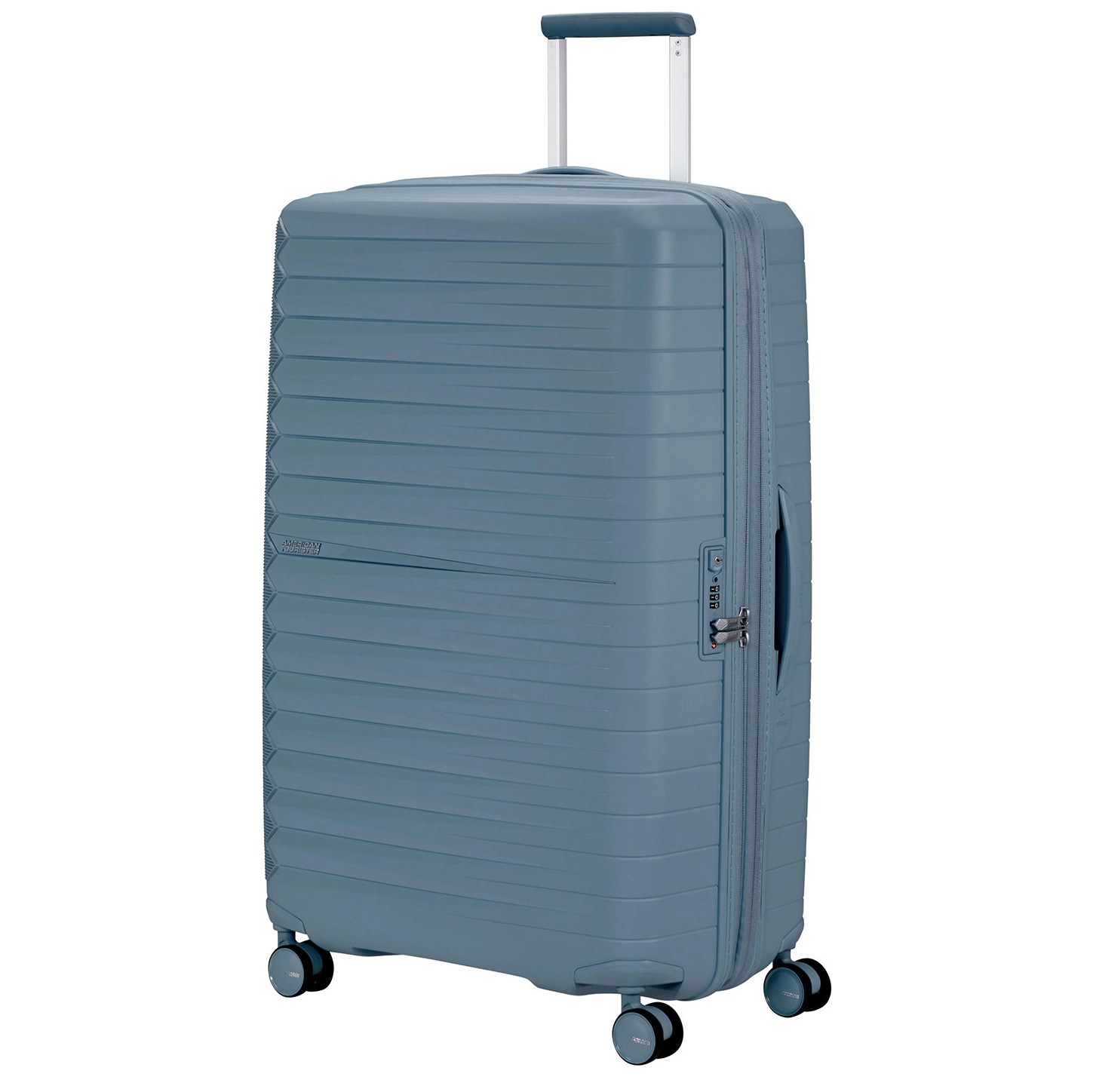 American Tourister Fastforward Spinner 78 EXP Steel Blue