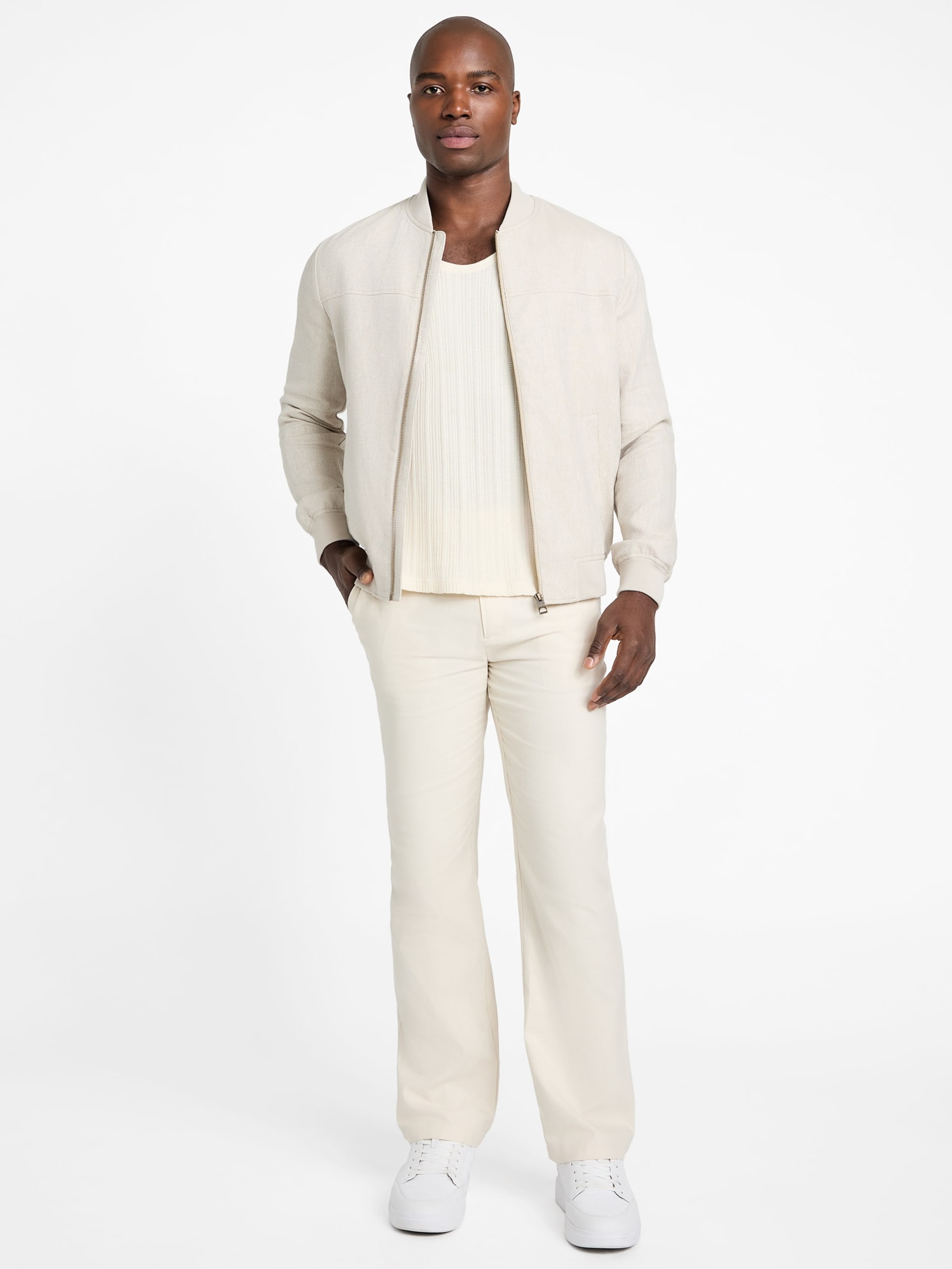 Jaqueta de voo Eco Herringbone